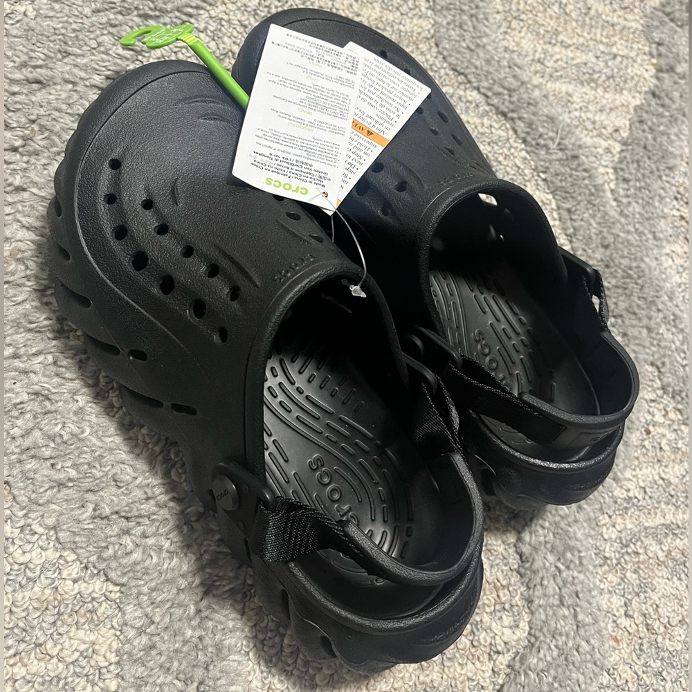 Black KIDS Crocs